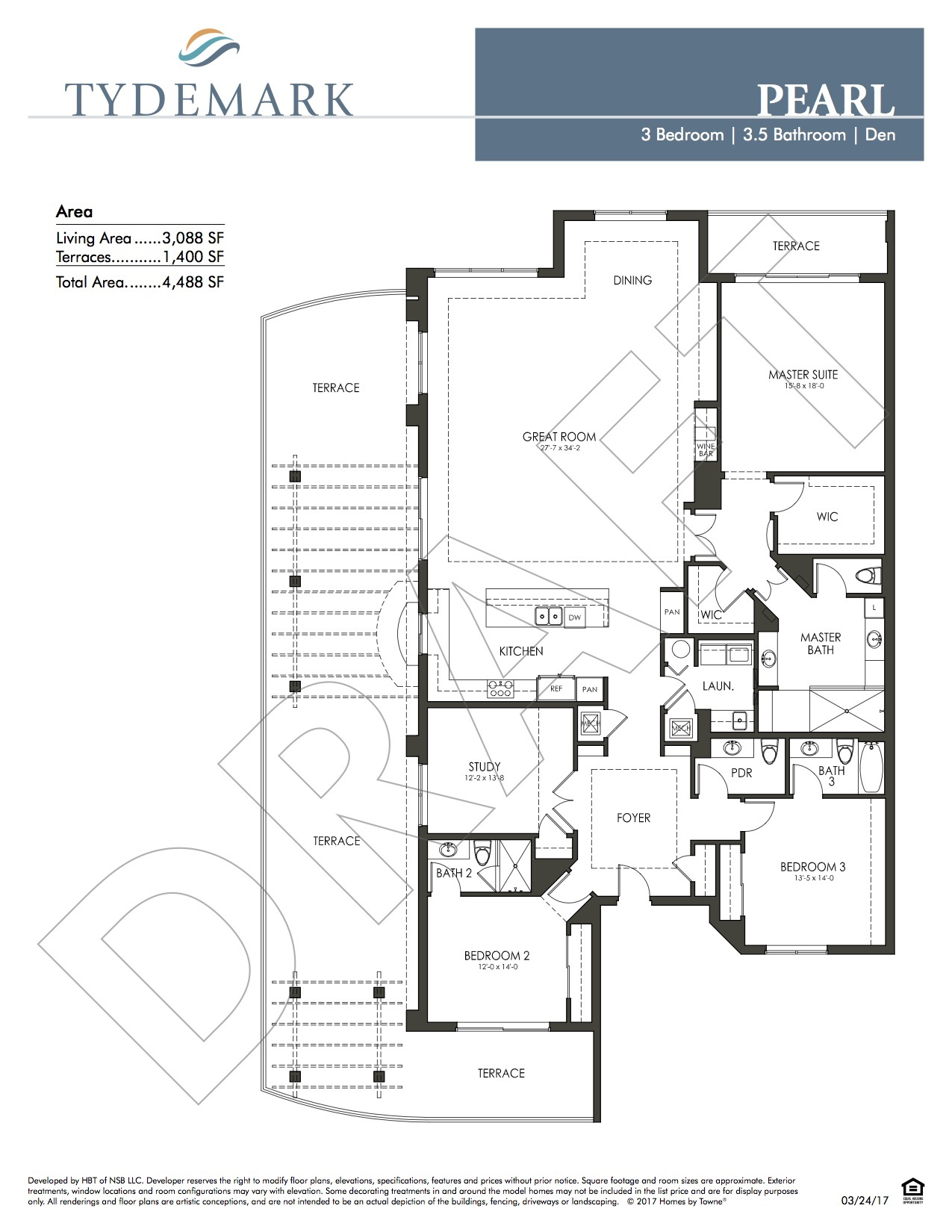 Pearl floor plan — view layout below
